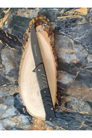 Browning A02 Çakı – 22,5 cm Siyah Metal Saplı