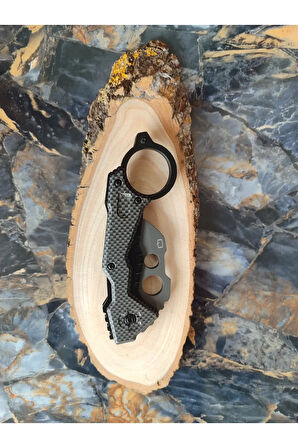 Çakı – 17 cm Siyah Metal Gövdeli