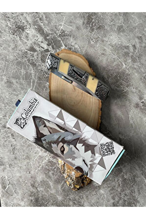 B3159 Kamp Çakısı – Metal Krem Kabze – 9 cm Namlu – Klipsli & Kılıflı