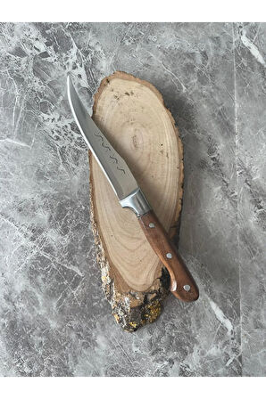 Kamp Bıçağı – Ceviz Kabze, Kılıflı, Namlu 12 cm, Toplam 23,5 cm | Hediyelik, Koleksiyonluk, Outdoor