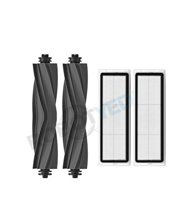 Dreame L20 Ultra Kauçuk Ana Fırça ve Hepa Filtre-4 Parça