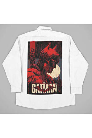 The Batman Dc Karakter Baskılı Unisex Film Kahramanı Gömlek