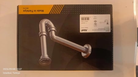 Bores Fix Lavabo Sifonu