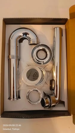 Bores Fix Lavabo Sifonu