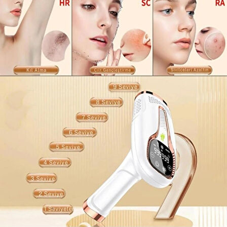 TF Epilasyon Cihazı / IPL Buz Lazer Epilasyon Cihazı  999.999 Atım TF-002