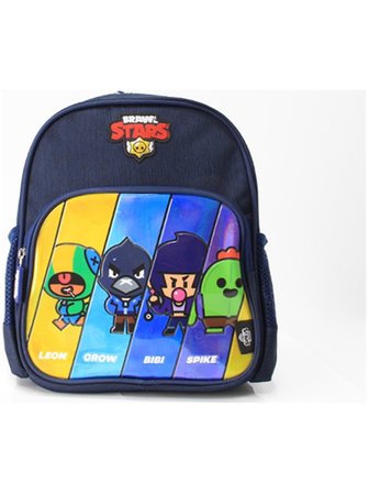 Brawl Stars Lisanslı Anaokulu Çantaları Leon, Crow, Bibi, Spike 