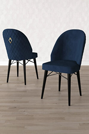 Arya Siyah Mermer Desen 80x132 MDF Açılabilir Mutfak Masası Takımı 6  Sandalye