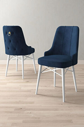 Jusie Beyaz 80x132 Açılabilir Mutfak Masası Takımı 4  Sandalye