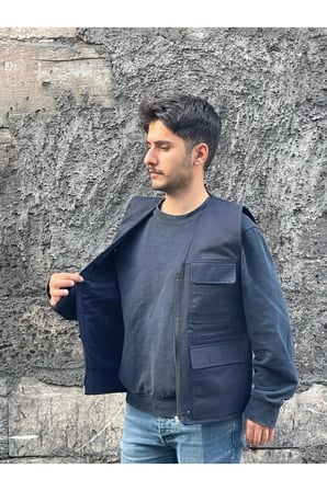 Erkek Yazlık Keten Kumaş Avcı Yelek Çok Cepli 7 Cep Beden tablosuna göre sipariş veriniz.