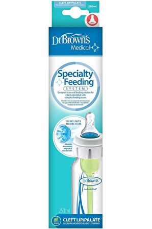 Dr.brown's Dar Ağız Beslenme Zorluğu Olan Bebeklere Özel Medikal Biberon 1.seviye 0+m 250ml/8oz