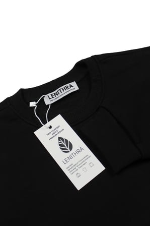 Lenithra Lamp Christopher Street Ön Baskılı Unisex Oversize Sweatshirt Siyah / XL