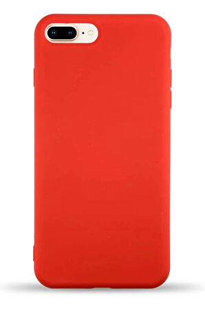 Apple Iphone 7 PLUS / 8 PLUS içi Kadife Lansman Silikon Uyumlu Kılıf Şok Emici Koruma Sağlayan Kılıf