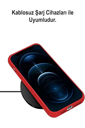 Apple Iphone 7 PLUS / 8 PLUS içi Uyumlu  Kadife Lansman Silikon Kılıf Şok Emici Koruma Sağlayan