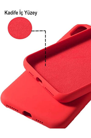 Apple Iphone 7 PLUS / 8 PLUS içi Uyumlu  Kadife Lansman Silikon Kılıf Şok Emici Koruma Sağlayan