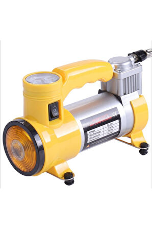 Araba Oto Araç Lastik Şişirme Pompası Metal Gövde Kompresör 150 psi