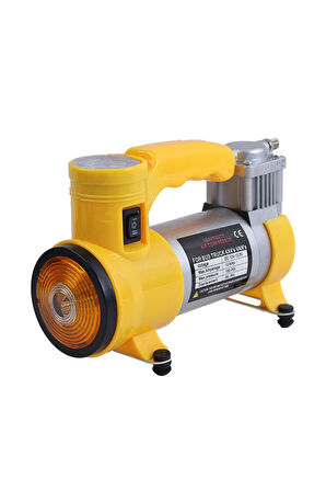 Araba Oto Araç Lastik Şişirme Pompası Metal Gövde Kompresör 150 psi
