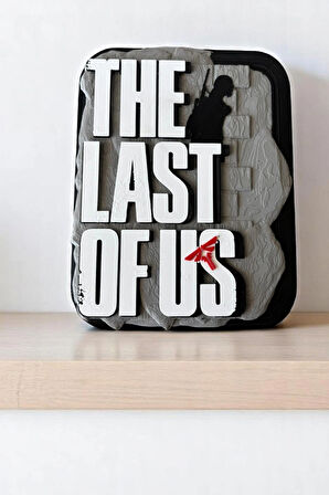 The Last of Us – 3D Duvar Dekoru 17.5 CM yüksekliginde Logo Figür Premium Koleksiyon Parça