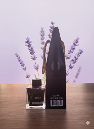 Platin Lavanta Bambu Çubuklu Oda Kokusu 100ml