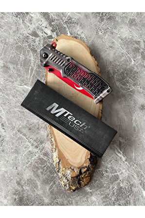 Mtech Ayyıldız İşlemeli Kamp Çakısı – Kompakt Kabze, Hediyelik & Outdoor