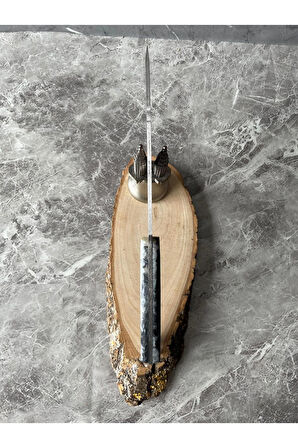 Siyah-Beyaz Epoksi Kabze Kamp Bıçağı – Kılıflı, | Outdoor, Hediyelik & Koleksiyonluk