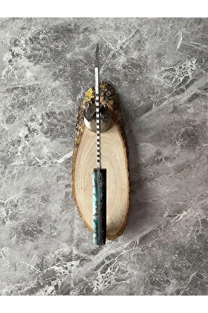 Satır Model Kamp Bıçağı – Epoksi Kabze, Kılıflı, İp Takmalı | Outdoor, Hediyelik & Koleksiyonluk