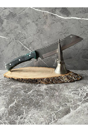 Satır Model Kamp Bıçağı – Epoksi Kabze, Kılıflı, İp Takmalı | Outdoor, Hediyelik & Koleksiyonluk