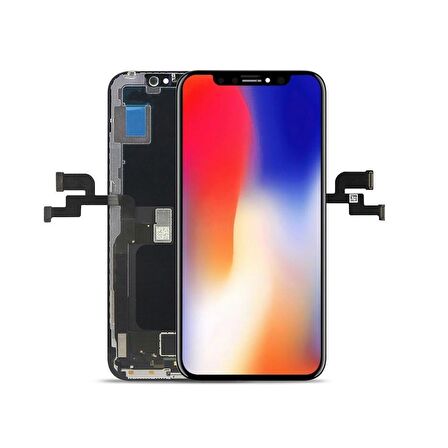 Apple iPhone X ile Uyumlu Revize Orjinal Lcd Ekran Dokunmatik