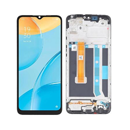 Oppo A15S ile Uyumlu Lcd Ekran Dokunmatik Çıtalı Cph2179