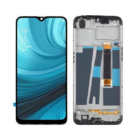 Oppo AX7 ile Uyumlu Lcd Ekran Dokunmatik Çıtalı Cph1903