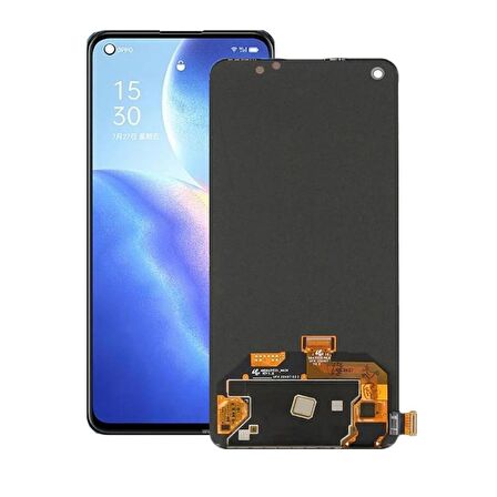 Oppo Reno 5 ile Uyumlu Oled Ekran Dokunmatik Cph2145