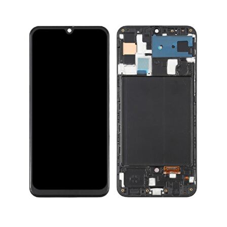 Samsung Galaxy A50s A507F ile Uyumlu Oled Ekran Dokunmatik Çıtalı