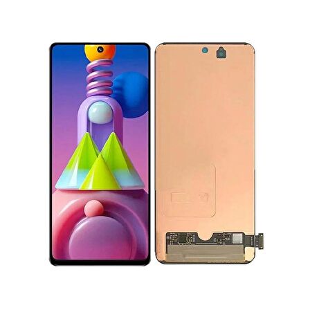Samsung Galaxy M51 M515F ile Uyumlu Oled Dar Ekran Dokunmatik
