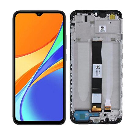 Xiaomi Redmi 9A ile Uyumlu Lcd Ekran Dokunmatik Çıtalı