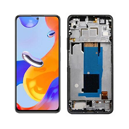 Xiaomi Redmi Note 11 Pro TFT ile Uyumlu Lcd Ekran Dokunmatik Çıtalı 