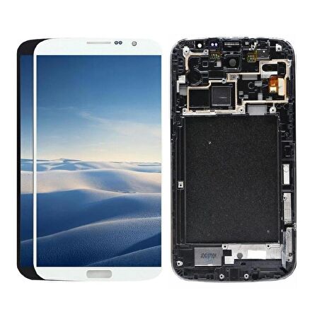 Samsung Galaxy Mega I9200 ile Uyumlu Oled Ekran Dokunmatik