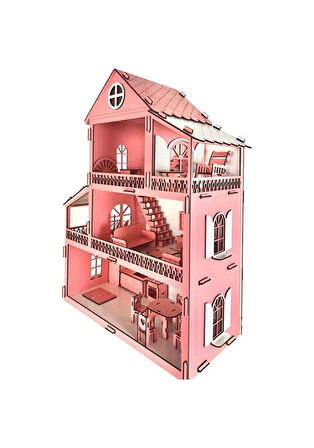 ahşap oyuncak ev 60 cm demonte