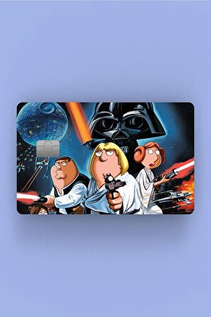 Family Guy Star Wars Kredi Kartı Sticker Kaplama