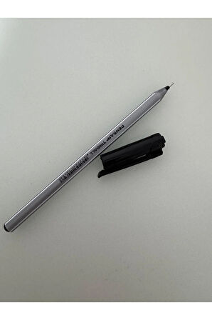 Tükenmez Kalem Triball 1.0 MM Bilye Uç Siyah (6 Adet)