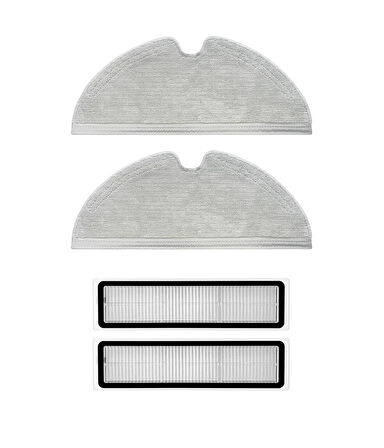 Xiaomi Trouver Finder LDS Uyumlu Yedek Mop ve Hepa Filtre-4 Parça