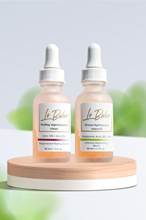 Le Balvo Cilt Tonu Eşitleme Serum & Nemlendirici Bakım Serumu  2x30 ml 