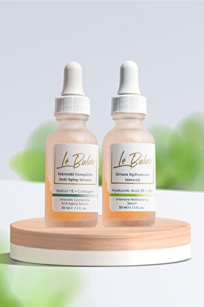 Le Balvo Kırışıklık Karşıtı Serum & Nemlendirici Bakım Serum  30 ml 