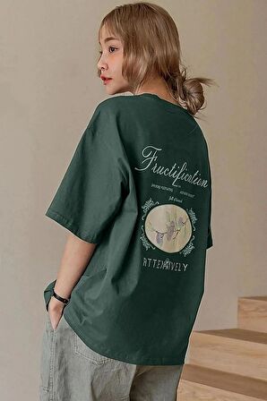 Unisex Fructification Baskılı T-shirt