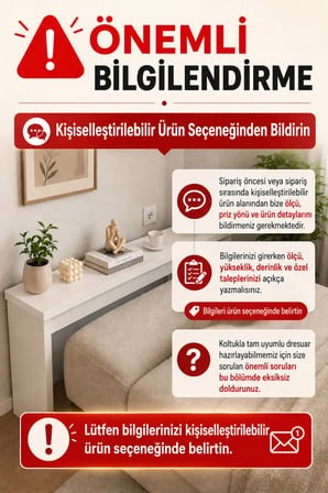 1. Sınıf Ceviz MDF AuraTech Ledli Dresuar Koltuk Arkası Dresuar Koltuk Arkası Şarzlı Raf , Koltuk Arkası Konsol 100x80x12