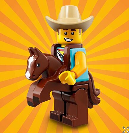 Lego 71021 Minifigure Series 18 - 15 Cowboy Costume Guy