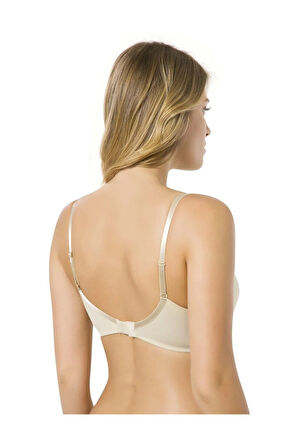 Kadın Krem Desteksiz Soft Mikro Sütyen