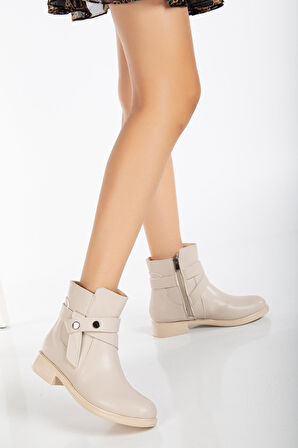 Suins Lenie Kadın Fermuarlı Kısa Bot