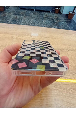 Xiaomi Redmi 13C 4G Leopar Desen Hologramlı Kılıf Darbe Korumalı Kapak