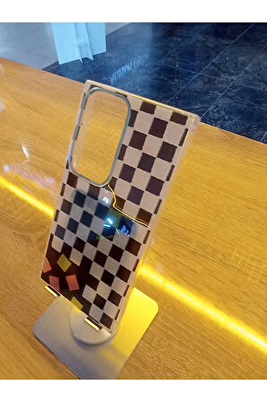 Samsung Galaxy S24 Ultra Leopar Desen Hologramlı Kılıf Darbe Korumalı Kapak