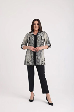 LEOPAR DESENLİ İKİLİ TAKIM