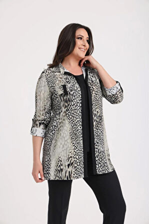 LEOPAR DESENLİ İKİLİ TAKIM
